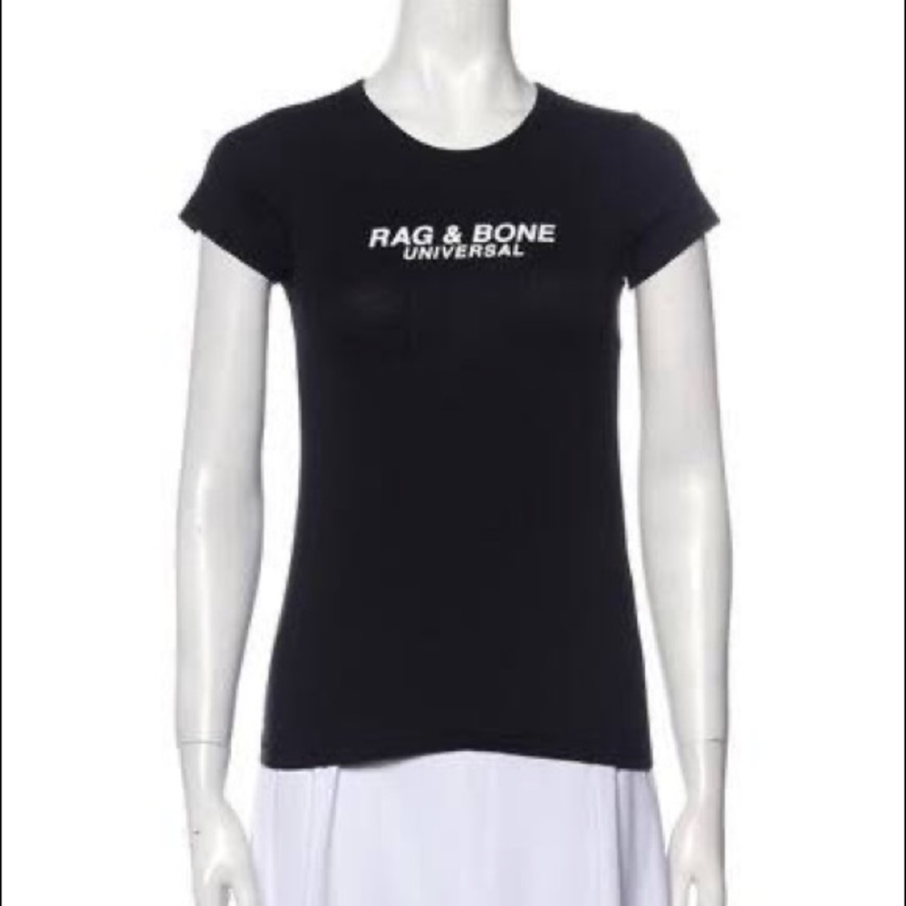Rag & Bone Graphic Print Crew Neck T-Shirt